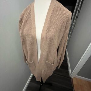 Old Navy Women's Beige Cardigan Sweater